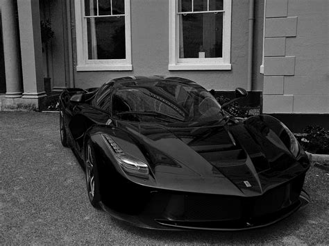 Supercarblack And Whiteautoautomotiveluxury Free Image From