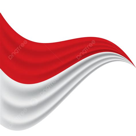 Bendera Indonesia Bandera Realista PNG Dibujos Bendera Indonesia Merah Putih Bandera Realista