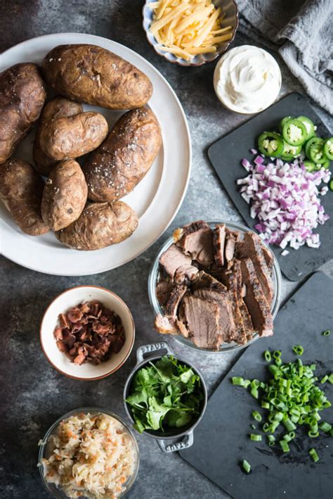 Ultimate Guide To An Easy Baked Potato Bar With Tons Of Toppings