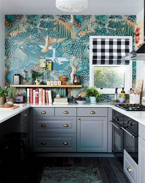 Unique Decor Ideas Functional Kitchen Wallpaper Ideas Kitchen