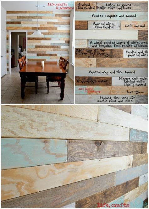 15 Creatively Genius Diy Wood Walls Diy And Crafts