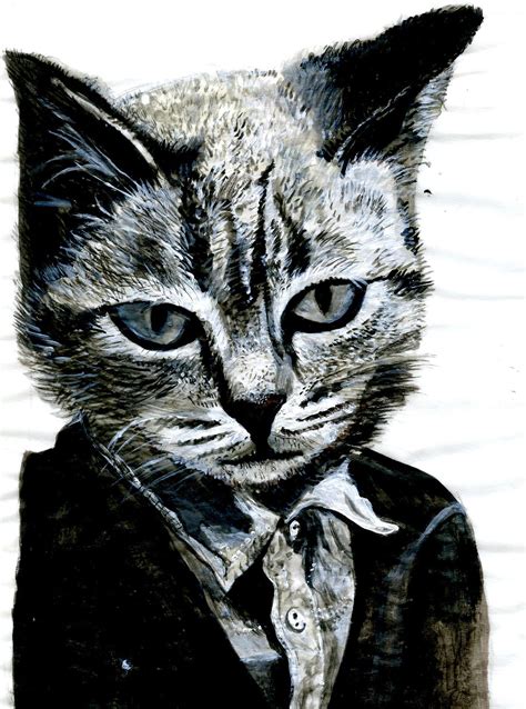 Anthropomorphic Cat Painting Ideas Pinterest Artist