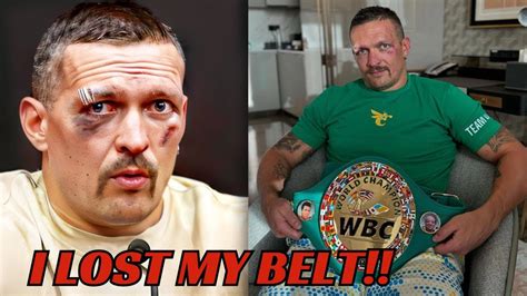 Oleksandr Usyk Rages Live After Being Brutally Stripped Of IBF Title