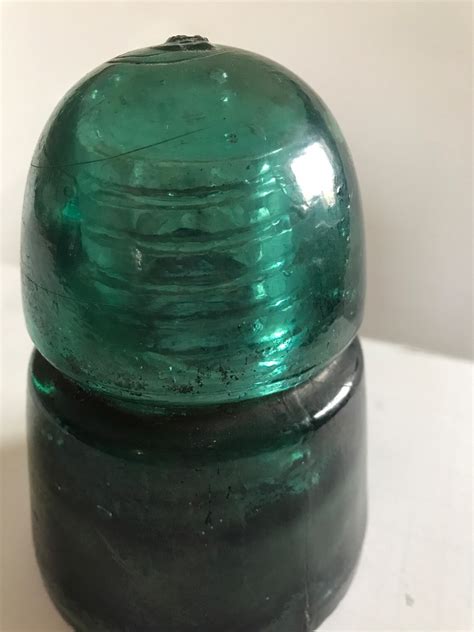 Antique Turquoise Insulator Hemingray No 40 Patented May 2 Etsy
