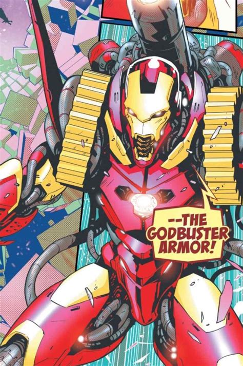 Marvel Debuts New Iron Man Godbuster Armor