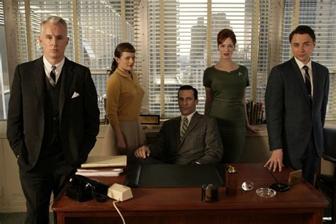 This is the season one finale to mad men. Mad Men didn't change TV as much as you'd expect. It's ...