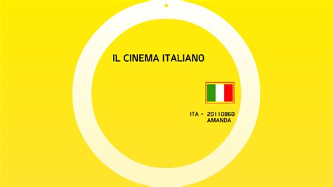 Il Cinema Italiano By Amanda Kim
