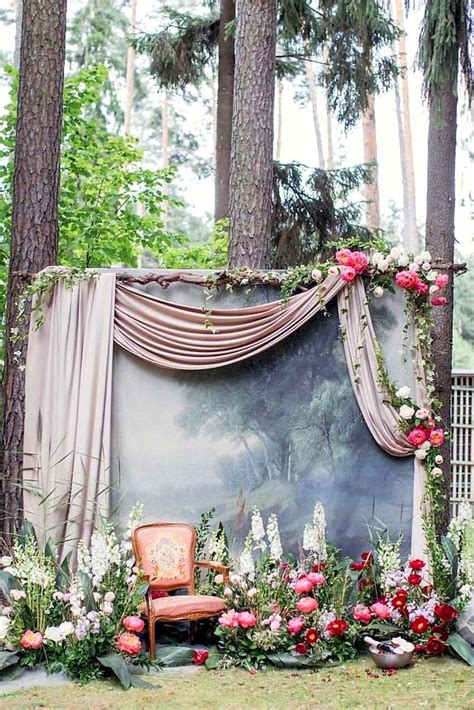 92 Unique And Greenary Wedding Backdrop Ideas