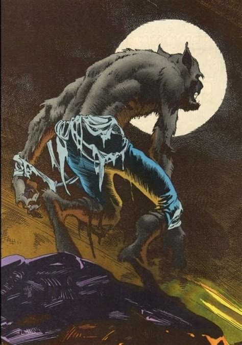 Werewolf Artist Bernie Wrightson Werewolf Art Werewolf Bernie Wrightson