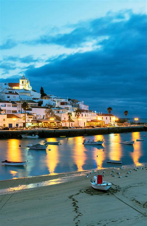 Images Of Portugal The Traditional Fishing Village Of Ferragudo At