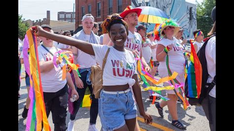 Iupui Participates In 2018 Indy Pride Parade Youtube