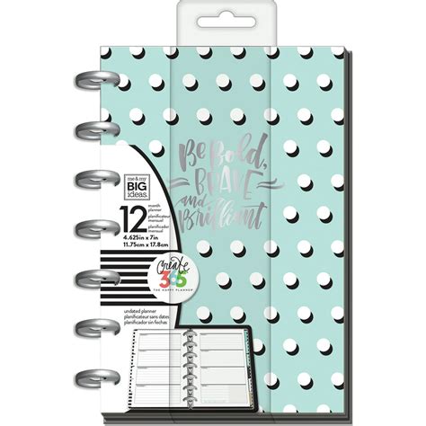 Happy Planner 12 Month Undated Mini Planner 5125x75 A Well Krafted