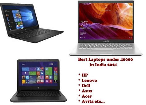 10 Best Laptop Under 40000 In India May 2021 With I5 Laptops