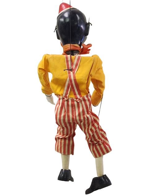 Vintage Hazelle S Clown Marionette Doll Ebay