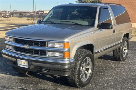 1999 Chevrolet Tahoe Two Door Ls 4x4 For Sale On Bat Auctions Closed