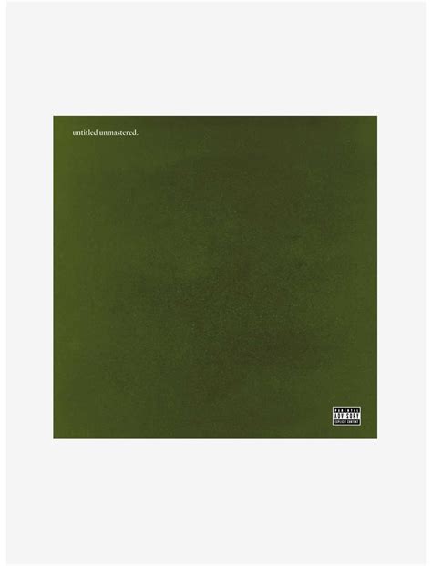 Kendrick Lamar Untitled Unmastered Lp Vinyl Hot Topic