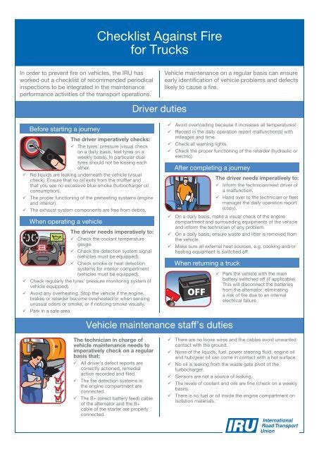 Fire Extinguisher Checklist Printable