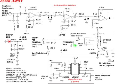 Mobile phone detector hobby project circuit diagram. Visit page of A Perfect Jammer