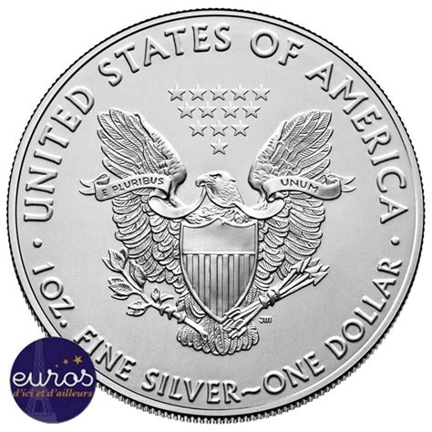 Etats Unis 2020 1 Us American Silver Eagle 1 Oz Argent 99999
