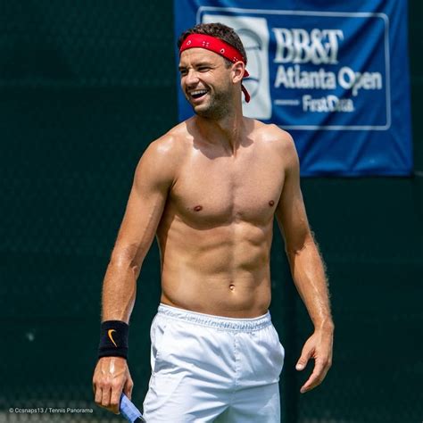 Grigor Dimitrov Professional Tennis Players Friend Beach Friends Good Spirits Male Form