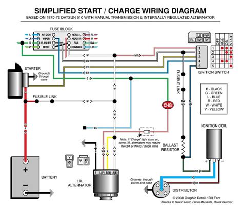 The Dime Quarterly Simplified Start Charge Wiring Diagram