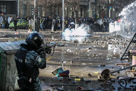Ukrainian Berkut Police Suspected Of Euromaidan Massacre Now In Russia