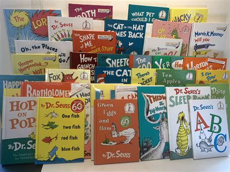 Dr Seuss Book Set Complete Qbooksj
