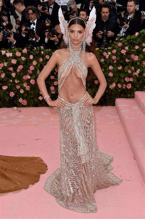 The Most Daring Naked Dresses Celebrities Have Worn Insider Met