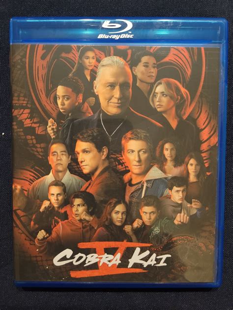 Cobra Kai Season 5 Three Disc Blu Ray Set 2022 Comedydrama