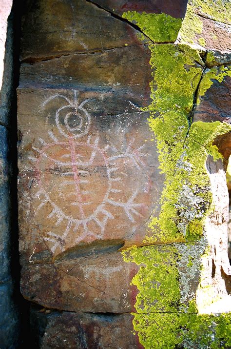Petroglypg From The John Day River Oregon John Day Culture Travel