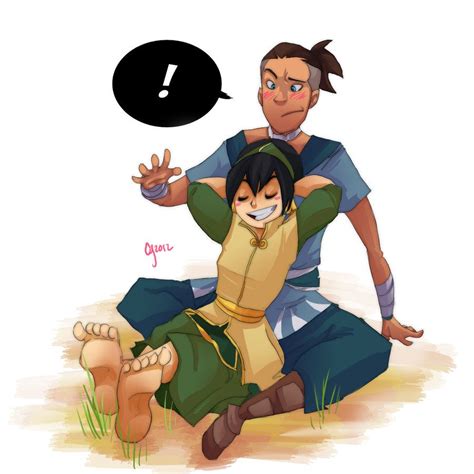 Toph And Sokka Commission By Ceshira On Deviantart Avatar The Last
