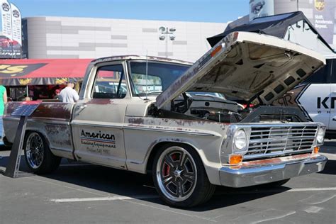 Coyote Powered Ford F100 For Sema 2017 Power By The Hour