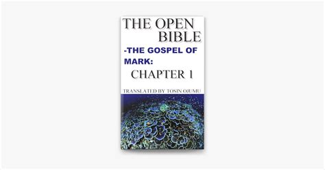‎the Open Bible The Gospel Of Mark Chapter 1 Sur Apple Books