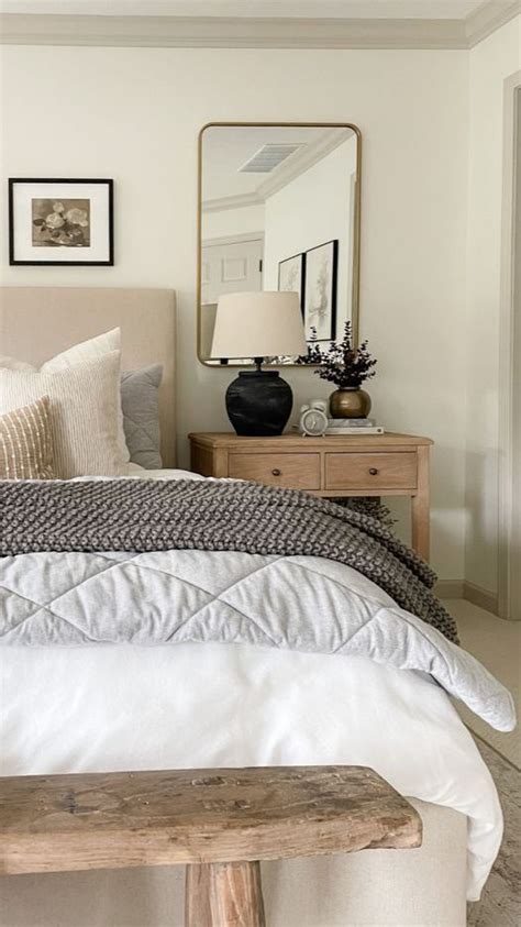 Pin By Aromamist On H O M E Bedroom Interior Grey Bed Frame Room Makeover Bedroom