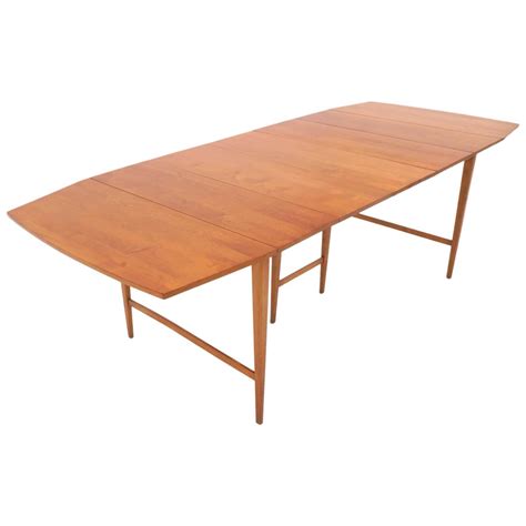 Paul Mccobb Expandable Drop Leaf Dining Table For Sale At 1stdibs