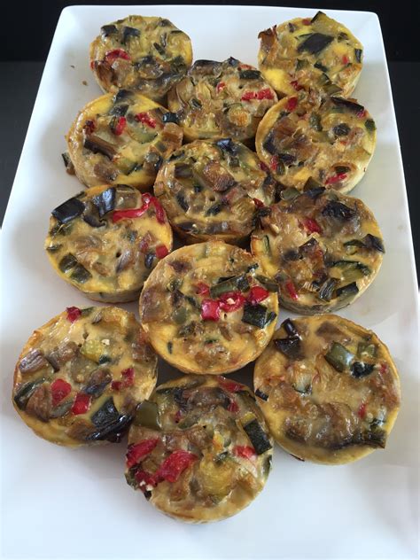 Minis gratins légers aubergines courgettes et poivrons