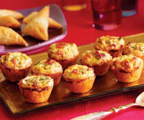 Bacon Leek And Cheddar Mini Quiches Recipe Finecooking