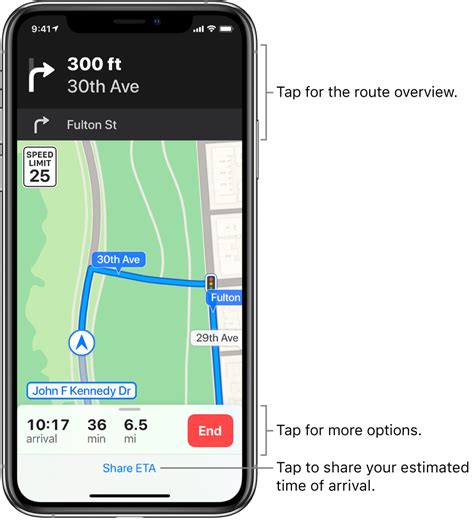 Get Driving Directions From Your Current Location In Maps On Iphone