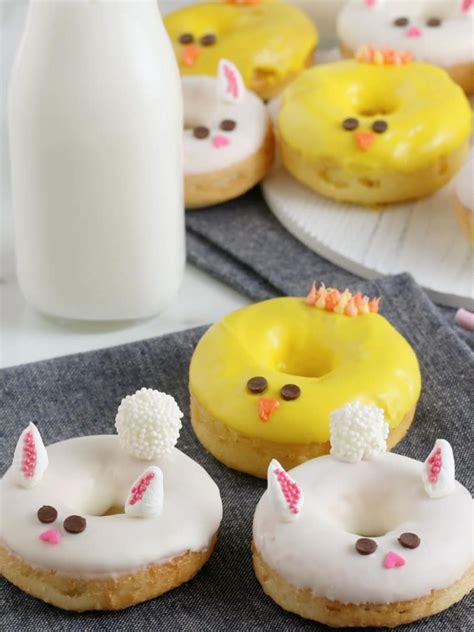 Bunnies And Chicks How To Decorate Donuts For Easter