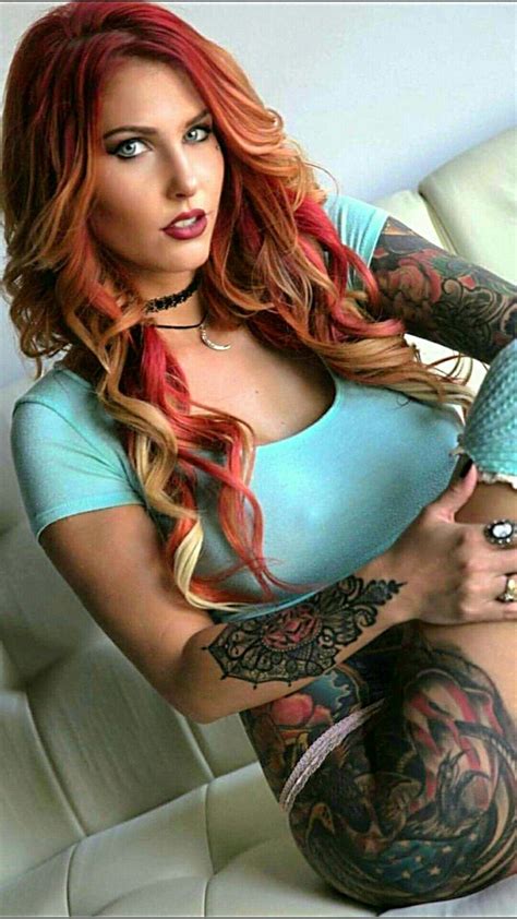 Pin By Brad Warning On Needlework Inked Girls Most Beautiful Faces