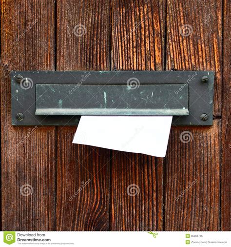 The principal is writing a letter to a parent. Letter box stock photo. Image of slot, closeup, classic - 35084766