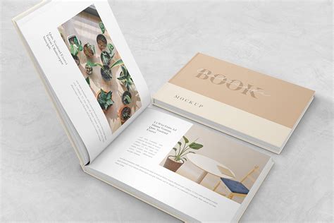 Free Landscape Book Mockup Free Design Resources