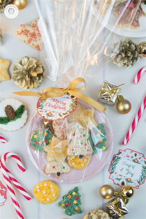 Cookie Packaging Ideas Printable Gift Tags Christmas Cookies