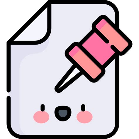 Pinned Notes Free Icon