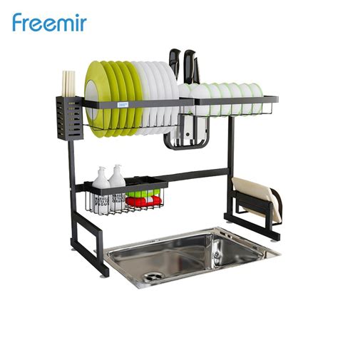 Rp 22.000 hs keranjang sampah stainless saringan dalam afur wastafel cuci piring. freemir rak piring wastafel tempat peniris cuci piring ...