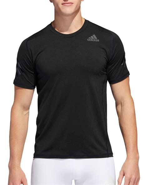 Adidas Alphaskin Sport Fitted Training T Shirt In Black For Men Lyst