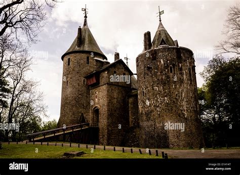 Castell Coch Or The Red Castle Is A 19th Century Gothic Revival Castle