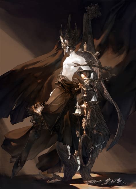 Fantasy Character Design Character Art Dark Angel Wings Dark Angels