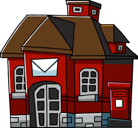 Post Office Post Office Cartoon Png Clipart Full Size Clipart