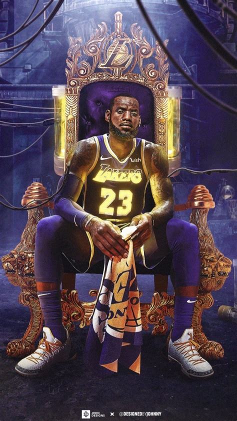King Lebron James Lakers Wallpaper Hd Stock épuisé Ce Produit Est